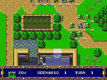 Langrisser II (Japan) (v1 screen shot game playing